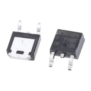 Vishay Schottky Diode 100V 7A, 3-Pin DPAK Package, Surface Mount, TO-252, Common Cathode VS-6CWQ10FN-M3