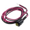 RS PRO Yellow Panel Mount Indicator, LED, 2V DC, 20mA, Lead Wire Termination, Prominent Bezel, 8mm Mount Hole 207-747