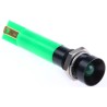 RS PRO Green Panel Mount Indicator 12V DC Solder Tab Recessed 8 mm Mount Hole 34.8 mm Length 207-860