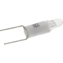 RS PRO White Indicator Lamp Single Chip 12V AC/DC, Bi-Pin LED, 4.25 mm Diameter, 17 mm Length 205-527