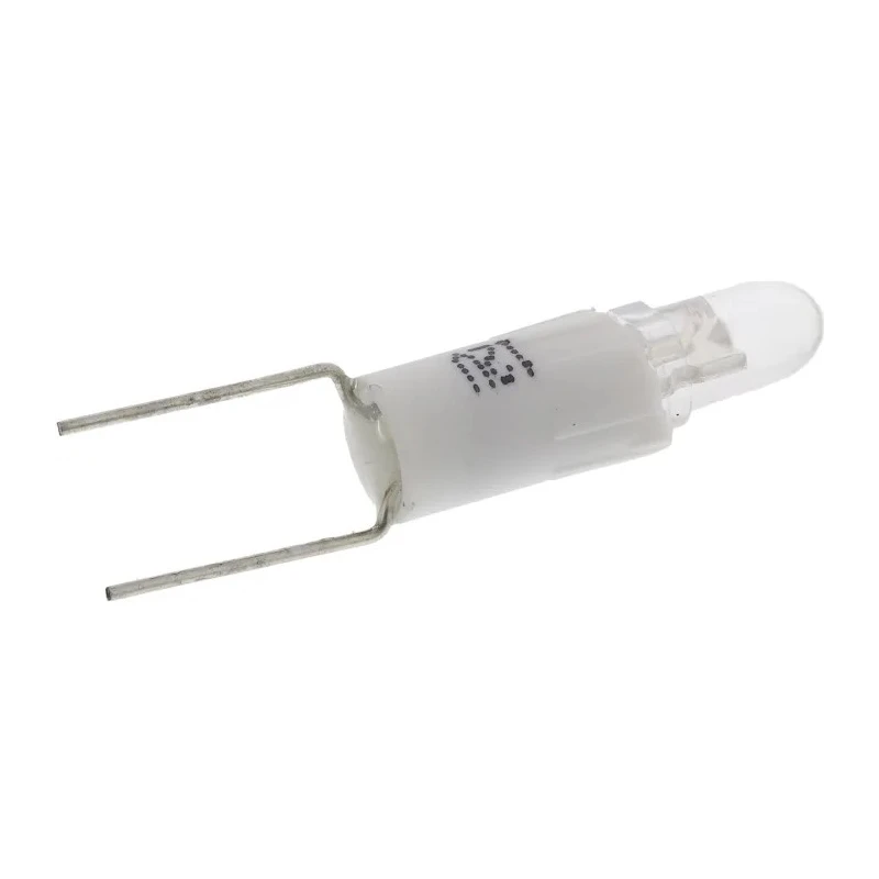 RS PRO White Indicator Lamp Single Chip 12V AC/DC, Bi-Pin LED, 4.25 mm Diameter, 17 mm Length 205-527