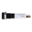 RS PRO Panel Mount Indicator 24V DC 20mA Yellow Green Red Tri-Colour LED Recessed Solder Tab 8mm 208-021