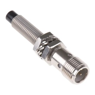 RS PRO Threaded Barrel Inductive Proximity Sensor M8 x 1 PNP Output 4 mm Detection 30V DC 150mA Stainless Steel IP68 208-083