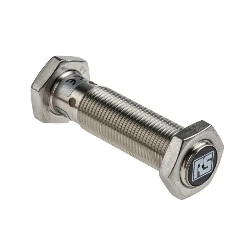 RS PRO Threaded Barrel Inductive Proximity Sensor, M12, PNP Output, 3 mm Sensing Range, 30V DC, 200mA, Stainless 208-162