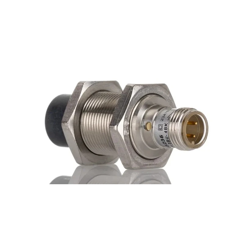 RS PRO Threaded Barrel Inductive Proximity Sensor, M18 x 1 PNP Output, NI 12U Series, 12 mm Detection, 30 V DC, 200 208-235