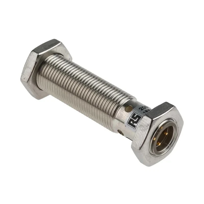 RS PRO Threaded Barrel Inductive Proximity Sensor, M12, PNP Output, 3 mm Sensing Range, 30V DC, 200mA, Stainless 208-162