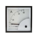 HOBUT Analogue Panel Ammeter, Moving Iron, 100 A AC, 72 x 72 mm, Class 1.5 Accuracy D72SD