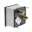 HOBUT Analogue Panel Ammeter, Moving Iron, 100 A AC, 72 x 72 mm, Class 1.5 Accuracy D72SD