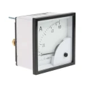 HOBUT Analogue Panel Ammeter, Moving Iron, 100 A AC, 72 x 72 mm, Class 1.5 Accuracy D72SD
