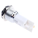 RS PRO White Panel Mount LED Indicator 230V AC, 115V DC, 3mA, Prominent Bezel, Solder Tab, 16mm Mount 208-251