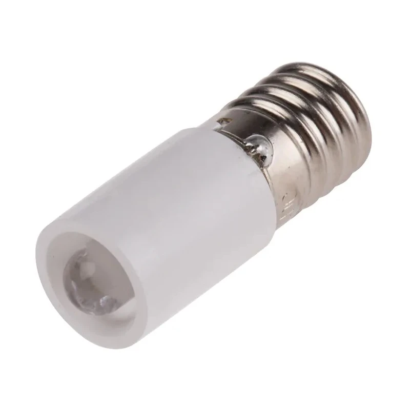 RS PRO White Indicator Lamp, Single Chip, 24 V AC/DC, E10 Base, 10 mm Diameter, 206-952