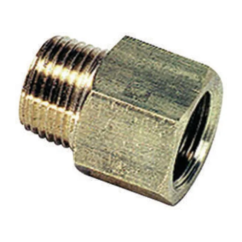 Legris 164 Series Brass Pneumatic Adaptor Male/Female 3/4 in G NPT Nickel Finish 150°C 0164 28 27