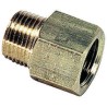 Legris 164 Series Brass Pneumatic Adaptor Male/Female 3/4 in G NPT Nickel Finish 150°C 0164 28 27