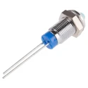 RS PRO Blue Panel Mount Indicator 2V DC 20mA Lead Termination Prominent Bezel 6mm 208-582