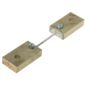 HOBUT Brass Ended Shunt 10A, 60mV, ±1% Accuracy SHB10A60