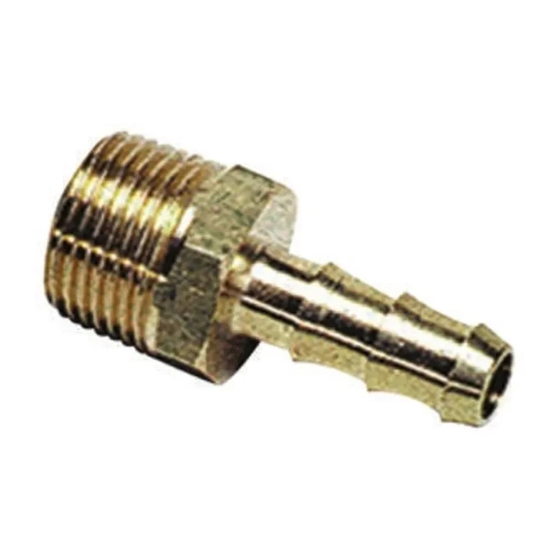 Legris Pneumatic Brass Pipe Fitting Adapter Male BSPT 3/8 in to Male, 100 bar, 0123 19 17