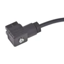 SICK Female 6-way Q6 to Unterminated Sensor Actuator Cable, Polyvinyl Chloride, IP65, 2m, Black, DOL-1406-W02M