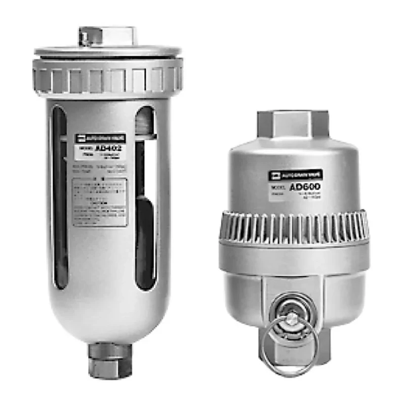 SMC Automatic Condensate Drain 1/2 Inch, Float Switch, 0.05–1 MPa, 5–60°C, EAD202-F02