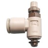 SMC AS Series Pneumatic Speed Controller Brass Electroless Nickel Plated AS3201F-03-10S