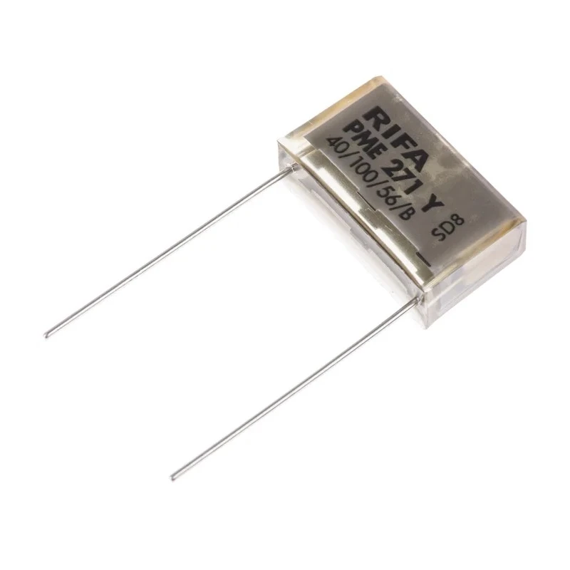 KEMET Paper Capacitor X2, Through Hole, 250V AC, 250V DC, 33nF, 24x14x7.6mm PME271