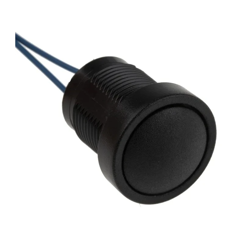 ITW Switches 49-59 Series Push Button Switch, Momentary, Panel Mount, 16 mm Cutout, SPST, Clear LED, IP67, 50 V DC 49-59111