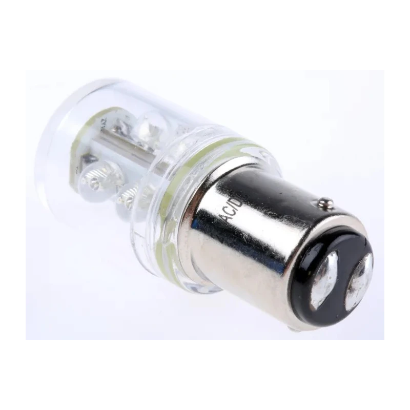 RS PRO LED Lamp Blue 209-298, BA15d Base, 6 High-Intensity LEDs, Low Current, Shock Proof