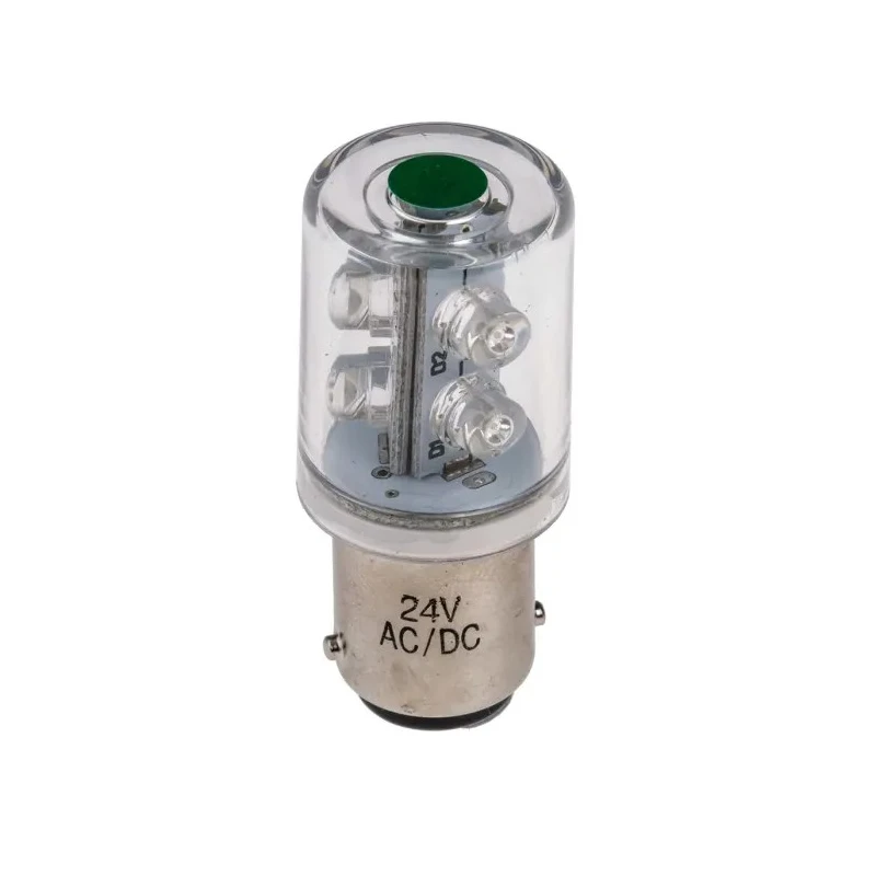 RS PRO LED Lamp, Green BA15d Socket, 6 LEDs, Modular Tower Light Replacement 209-333