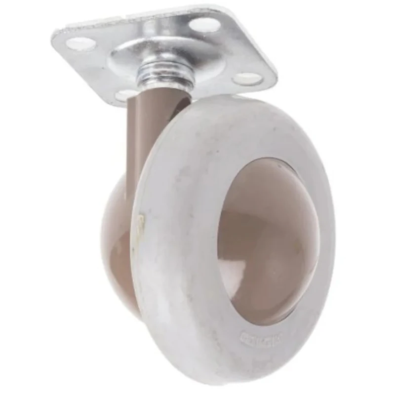 RS PRO Swivel Castor Wheel 75 kg Capacity, 62 mm Polyurethane Ball Bearing Light Duty 211-503