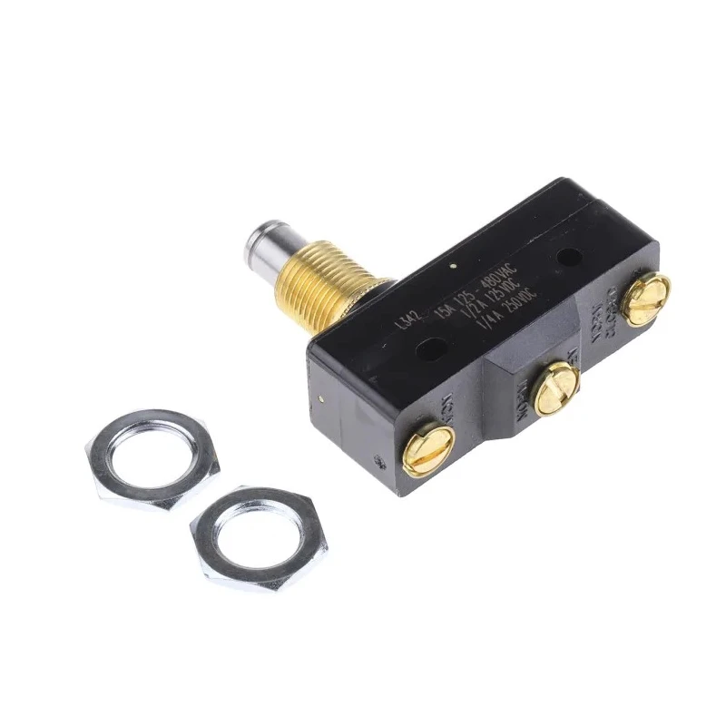 Honeywell Plunger Micro Switch, SPDT, Screw Terminal, 16A 250V AC, Plastic Housing BZ-2RQ1M-A2