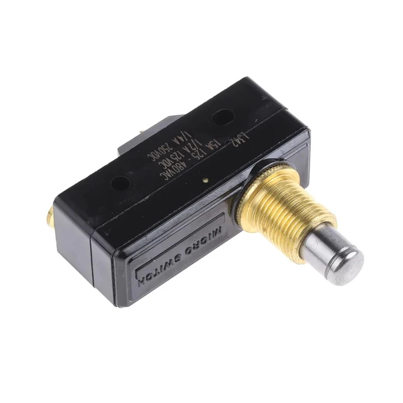 Honeywell Plunger Micro Switch, SPDT, Screw Terminal, 16A 250V AC, Plastic Housing BZ-2RQ1M-A2
