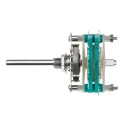 NSF MSD Rotary Switch 6 Position DP6T 6A Solder Panel Mount 