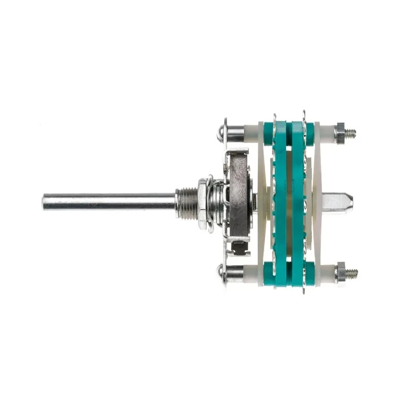NSF MSD Rotary Switch 6 Position DP6T 6A Solder Panel Mount 