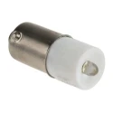 RS PRO White Indicator Lamp, Single Chip LED, BA9 Base, 10 mm Diameter, 24 mm Length, 100000h Life, 212-480