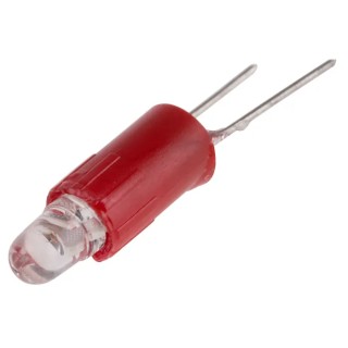 RS PRO Red Indicator Lamp Single Chip, 24 V AC/DC, 4.25 mm, T1 Bi-Pin 210-816