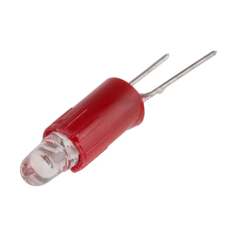 RS PRO Red Indicator Lamp Single Chip, 24 V AC/DC, 4.25 mm, T1 Bi-Pin 210-816
