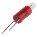 RS PRO Red Indicator Lamp Single Chip, 24 V AC/DC, 4.25 mm, T1 Bi-Pin 210-816