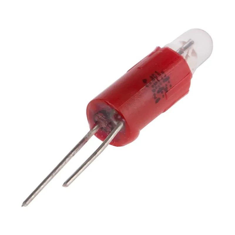 RS PRO Red Indicator Lamp Single Chip, 24 V AC/DC, 4.25 mm, T1 Bi-Pin 210-816