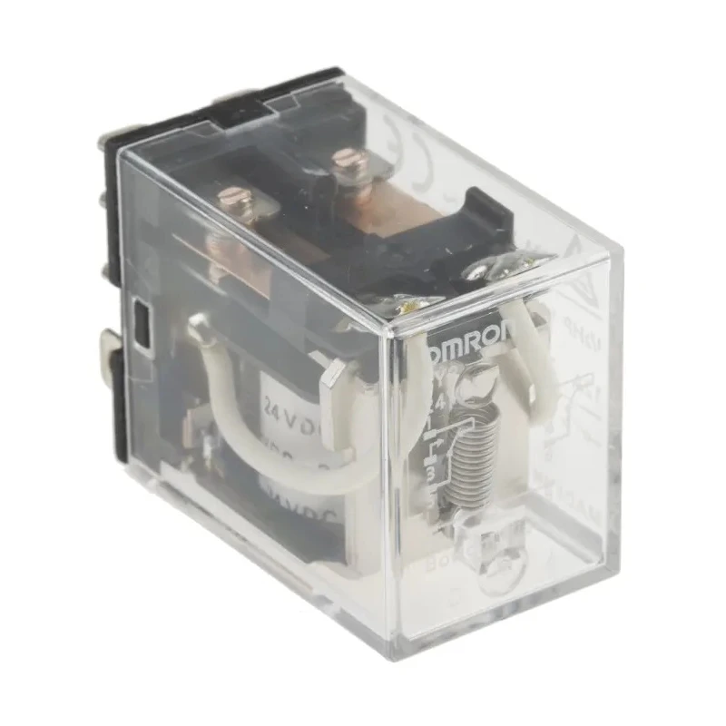 Omron Power Relay 24V DC Coil 10A DPDT Plug-In Type LY2 24VDC