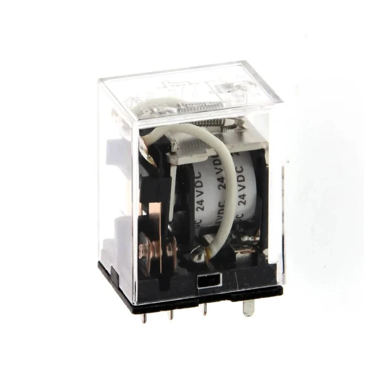 Omron Power Relay 24V DC Coil 10A DPDT Plug-In Type LY2 24VDC