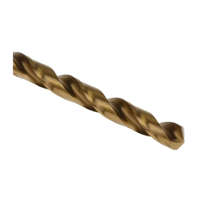 RS PRO HSS Jobber Drill Bit, Tin Coated, 5.2mm Diameter, 86mm Overall Length, Cylindrical Shank, Pack of 10, Model 213-180