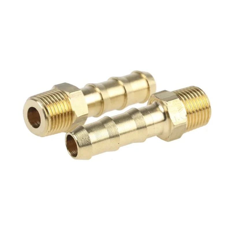 Legris Pneumatic Brass Pipe Fitting Adapter Male BSPT 1/8 in to Male, Threaded, Maximum Pressure 100 bar, 150°C 0123 06 10