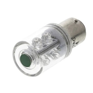 RS PRO LED Lamp Green BA15d, 6 LEDs, 360° Illumination, RoHS, 211-358