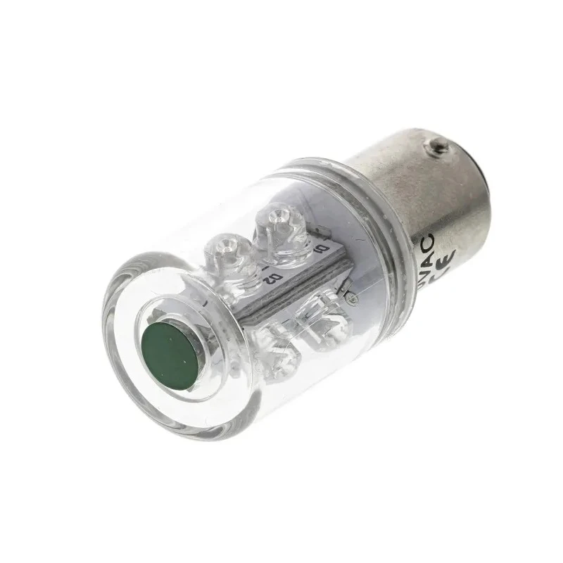 RS PRO LED Lamp Green BA15d, 6 LEDs, 360° Illumination, RoHS, 211-358