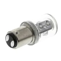 RS PRO LED Lamp Green BA15d, 6 LEDs, 360° Illumination, RoHS, 211-358