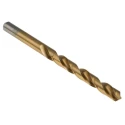 RS PRO HSS Jobber Drill Bit, 125mm Overall Length, 9mm Diameter, Titanium Nitride Coated, Cylindrical Shank, Box of 214-048