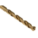 RS PRO HSS Jobber Drill Bit, 125mm Overall Length, 9mm Diameter, Titanium Nitride Coated, Cylindrical Shank, Box of 214-048