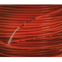 Alpha Wire 3050 Series Orange Hook-Up Wire 24 AWG 7 x 0.20 mm Strands 30 m PVC Insulation 300V 3050 OR005