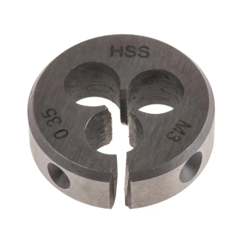 RS PRO Threading Die M3 x 0.35 mm HSS, 0.8125 in OD 215-776