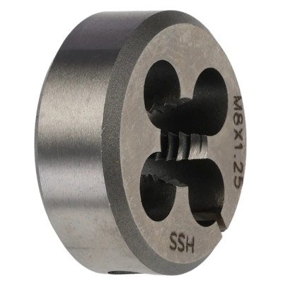 RS PRO Threading Die M8 High Speed Steel Metric Coarse 1in OD 215-603