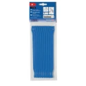 HellermannTyton Hook & Loop Cable Tie Blue Polyamide Polyethylene 200 mm x 12.5mm 130-00018 TEXTIE M-PA66/PP-BU